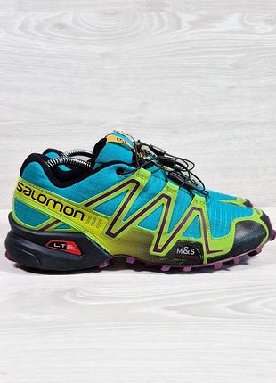Женские беговые трейловые кроссовки zapatillas de running Salomon amortiguación constitución ligera talla 40 оригинал, размер 40