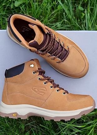 Мужские нубуковые ботинки camel active 41р.