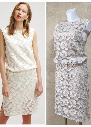 Элегантное кружевное платье samsoe &amp; samsoe