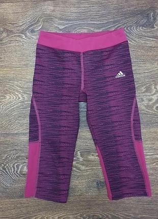 Класні спортивні капрі бриджі adidas оригінал р. 128