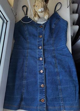 Джинсова сукня new look
