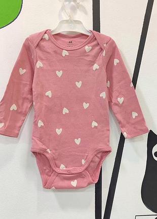 Боди с длинным рукавом нм для девочки