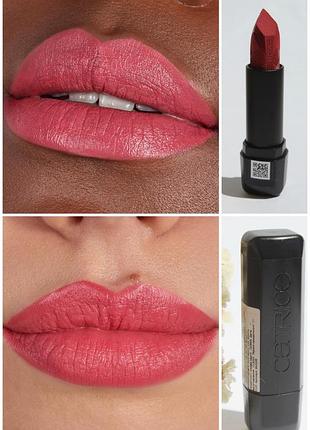 Матовая помада катрис catrice scandalous matte lipstick 050 sucker for love прекращен розовый с оттенком красного