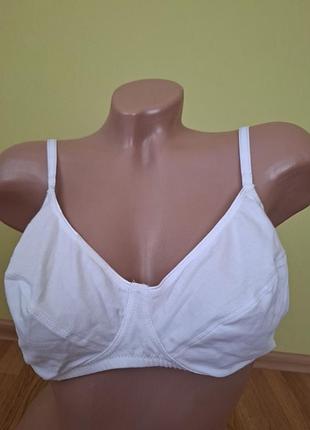 Бюстгальтер мягкий без косточки коттон 85с