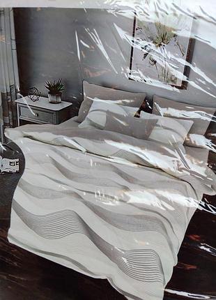 Комплект постільної білизни двоспальний 180*220 бязь