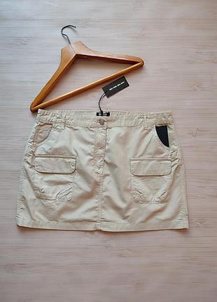 Женская юбка бежевого цвета 879 18 xxxl от f&amp;f