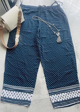 Брюки-штани літні  великого розміру. р 52-54-56