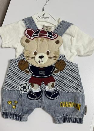 Джинсовий комбінезон дитячий