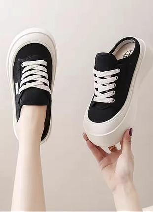 Сабо женские на плоской подошве, р.39