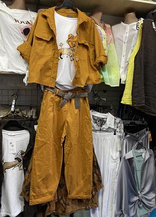 Костюм джинс коттон 🇮🇹