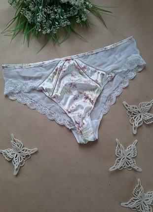 Eur 44 нежные трусики соблазнительное белье большой размер No1744