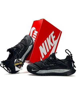 Мужские кроссовки nike acg terra antarktik low#x black white