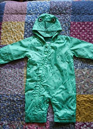 Дощовик вітрівка жабка на флісі
