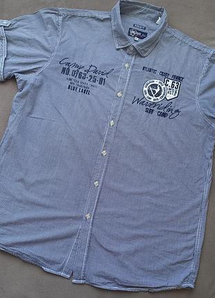 Сорочка camp david xl короткий рукав