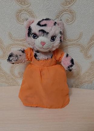 Мягкая игрушка build-a-bear розовый  леопард