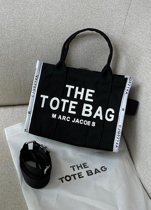 Жіноча сумка marc jacobs small tote bag black