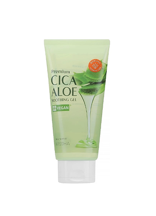 Гель для тела с центеллой и экстрактом алоэ missha premium cica aloe soothing gel 300ml