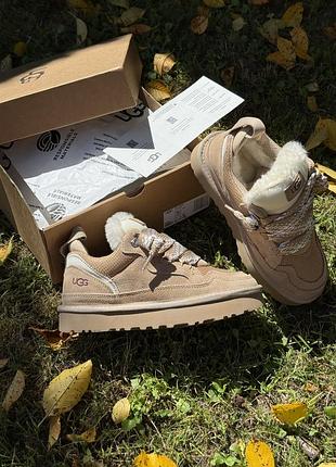 Жіночі кросівки ugg lowmel sand | зимние женские кроссовки ugg lowmel