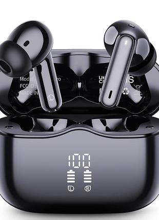 Абсолютно новые беспроводные вакуумные bluetooth наушники a97pro. звук бомба!
