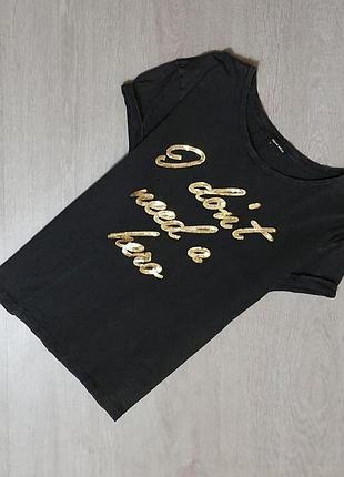 Продается оригинальная футболка варенка с паетками  от tally weijl