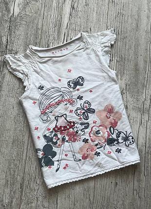 Футболка на девочку 4-5 лет