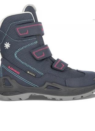 Сапоги ботинки зимние lowa gore-tex лова