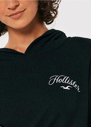 Кофта топ женский с капюшоном