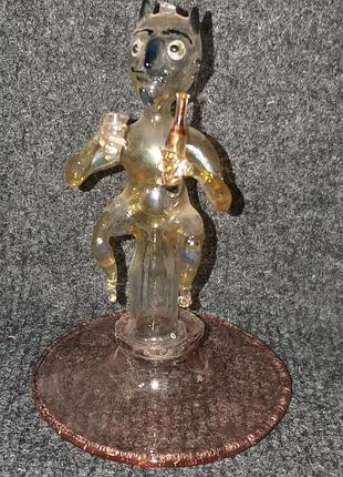Фигурка черт из графина, пуш-ба.