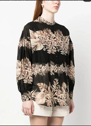 Twin-set рубашка с цветочным принтом