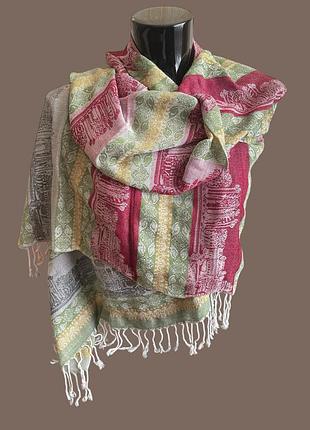 Шаль палантін пашміна pashmina  розмір 152*67