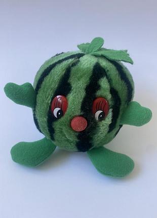 Мягкая игрушка арбуз арбузик зелёный мʼяка іграшка кавун