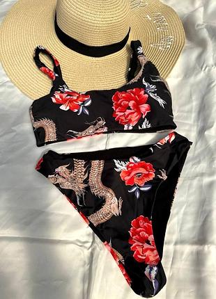 Купальник з малюнком розмір с м л