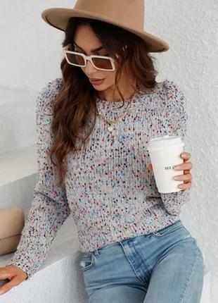 Джемпер светр з бавовни та поліестеру