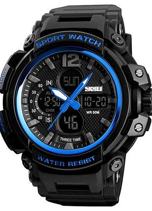 Skmei 1343 black-blue