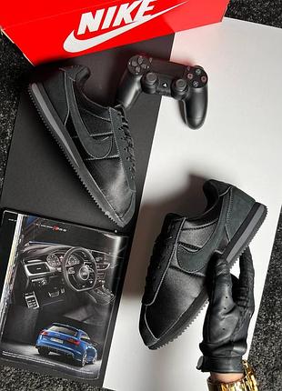 Чоловічі кросівки nike cortez m all black