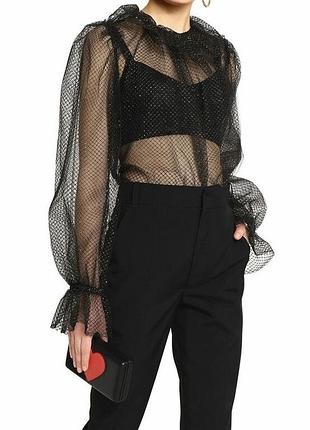 Нова блуза dolce & gabbana glitter mesh