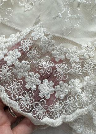Платье для девочки с гипюром 9