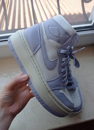 Ригинальные кроссовки jordan brand air jordan 1 elevate high wmns "titanium