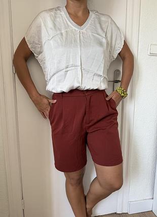 Блуза туніка натуральний шовк літня (m/l)