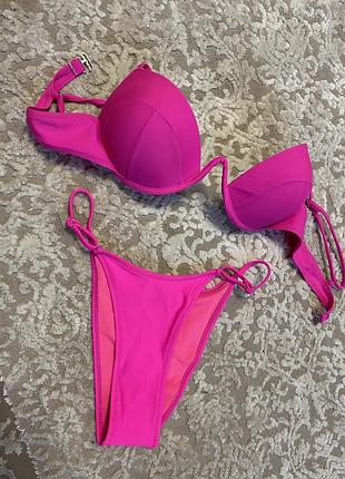 Купальник фуксія