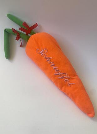 Мягкая игрушку морковка мʼяка іграшка морква