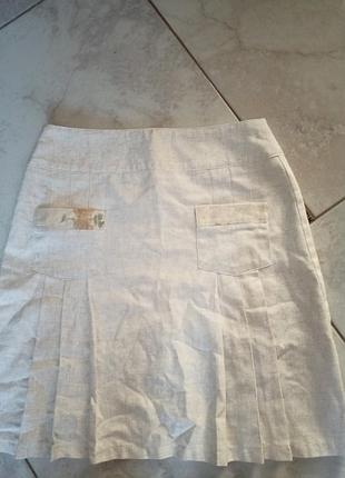 Юбка лен.