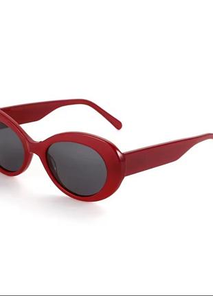 Овальные ацетатные поляризованные солнцезащитные очки zenottic