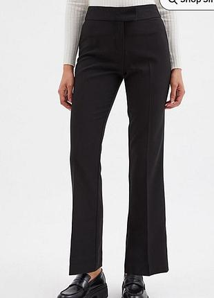 Укороченные классические брюки прямые со стрелками