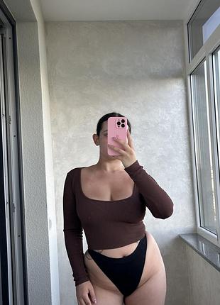 Лонг в рубчик , топ в рубчик