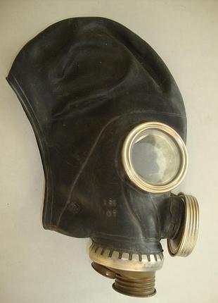 Шлем-маска противогаза гп-5 (чёрная) 3