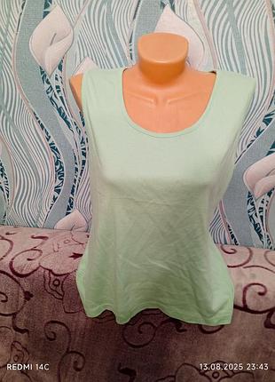 Котоновая женская майка