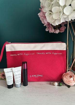 Дорожный набор звеном с косметичкой lancome lancΩme génifique сыворотка крем