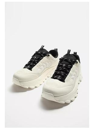 Кроссовки унисекс на высокой подошве легесненькие zara