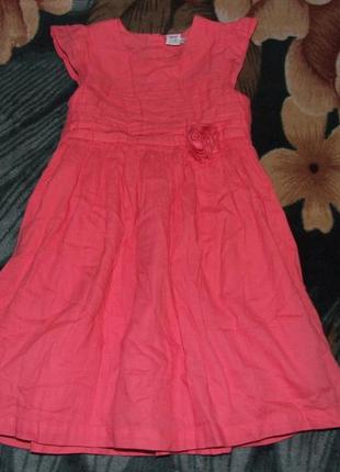 Красивое нарядное платье девочке 4 - 5 лет